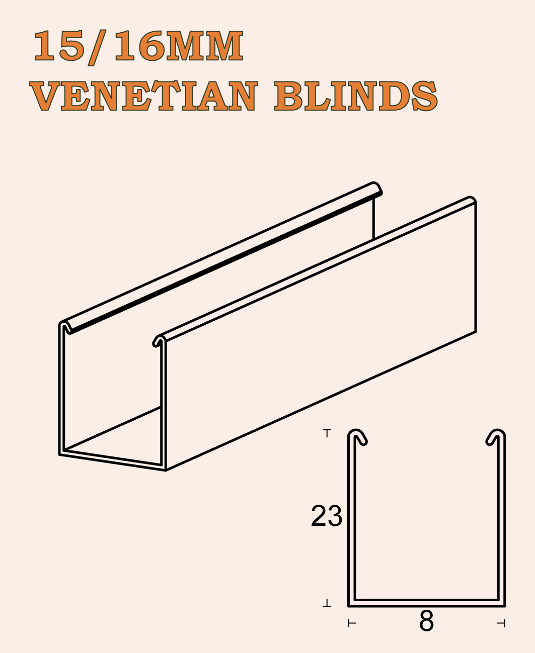 15&16MM VENETIAN BLINDS